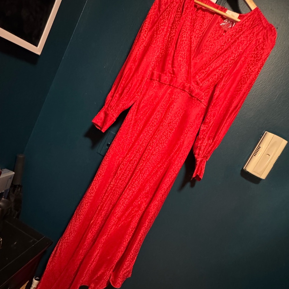 Ronny Kobo Collection Vibrant Red Dress